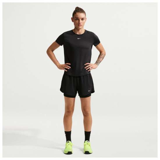 Nike Γυναικείο σορτς One Dri-FIT High-Waisted 3'' 2in1 Shorts